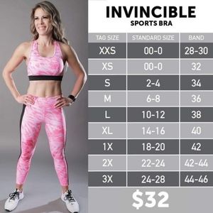LuLaRoe Rise Invincible Sports Bra
